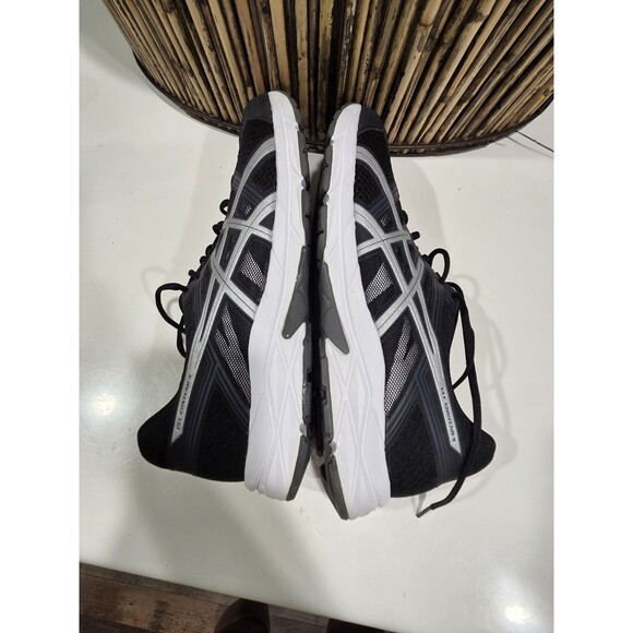 Asics Gel Contend 4 Mens SZ 12.5 Running Shoes Black & White EUC  READ  SHOE 4 main image 6